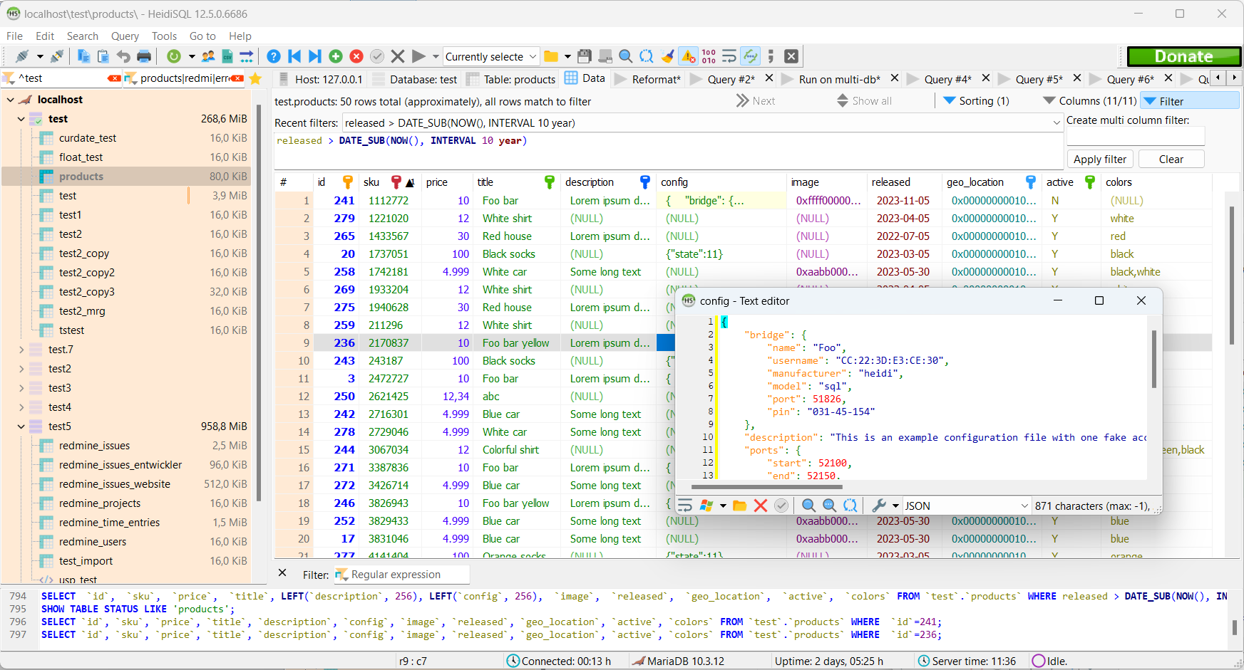 Table data select. HEIDISQL. Программа HEIDISQL. Heidi MYSQL. HEIDISQL схема базы данных.